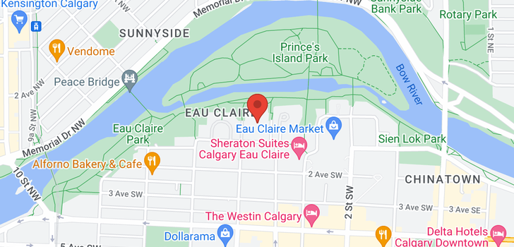 map of 401E 500 Eau Claire Avenue SW